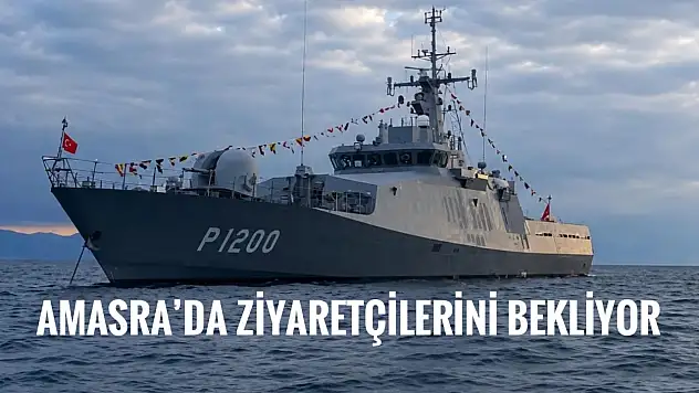 TCG TUZLA Savaş Gemisi Amasra'da