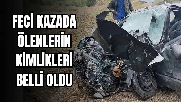 Tır otomobille çarpıştı 2 ölü