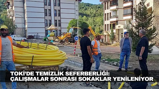TOKİ'de Temizlik Seferberliği