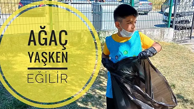 Toki İlkokulu'ndan Karaçay'da 'Sıfır Atık' Seferberliği