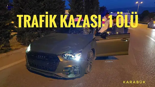 Trafik kazası: 1 ölü
