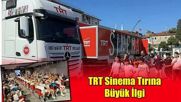 TRT Sinema Tırı Bartın'da