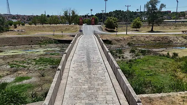 Tunca Nehri'nde su akışı durdu