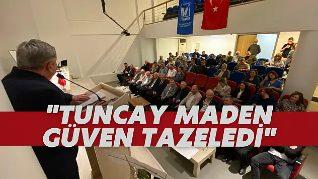 Tuncay Maden BSMMMO'da Güveni Tazeledi