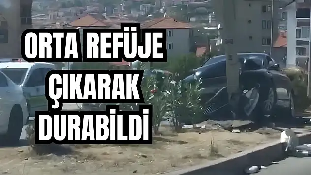 Türbe mevkiinde kaza