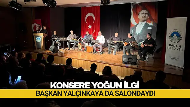 Türk Halk Müziği Konserine Yoğun İlgi