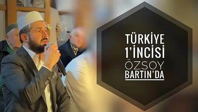Türkiye 1'incisi Özsoy'a büyük ilgi