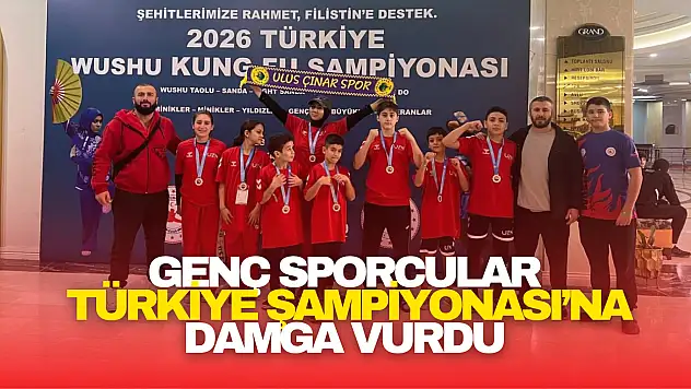 Türkiye Şampiyonası'na Damga Vurdular