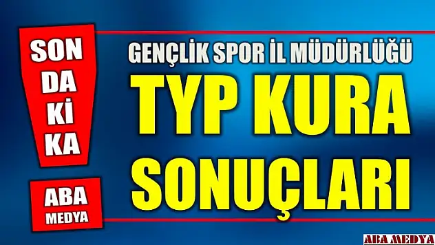 TYP kura sonuçları tam liste