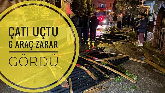 Uçan çatıda şok detay