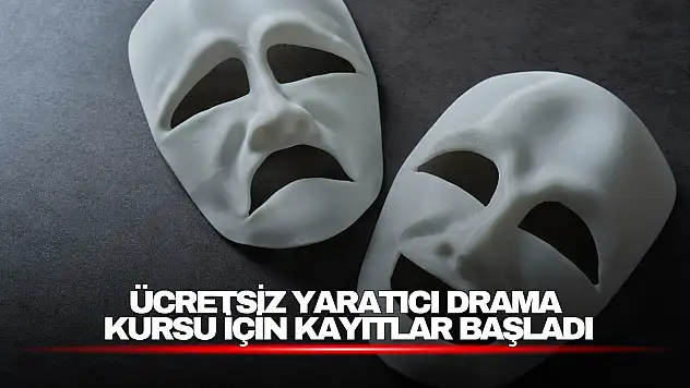 Ücretsiz Yaratıcı Drama Kursu İçin Kayıtlar Başladı