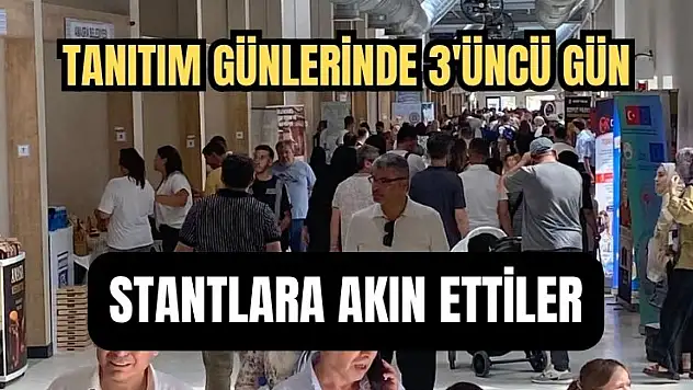 Üçüncü gün rekor katılım