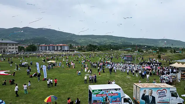 Uçurtma şenliği düzenlendi