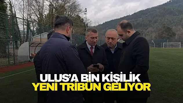 Ulus'a 1.000 Kişilik Yeni Tribün Geliyor