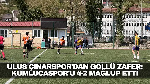 Ulus Çınarspor'dan Gollü Zafer: Kumlucaspor'u 4-2 Mağlup Etti