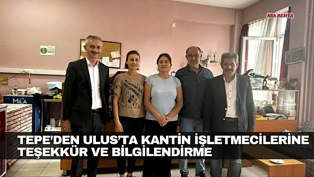 Ulus'ta Kantin İşletmecileri TÜRKAP Ziyaretinde