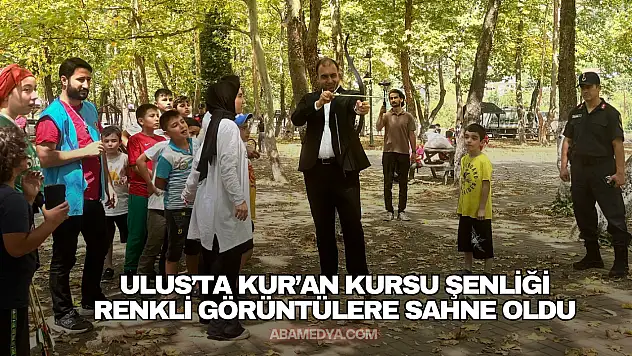 Ulus'ta Kur'an Kursu Şenliği