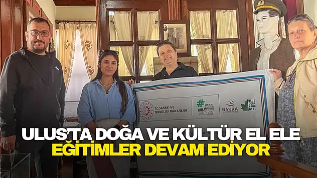 Ulus'ta Sürdürülebilir Turizm Eğitimleri Devam Ediyor
