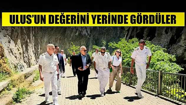 Ulus'un doğal güzellikleri Astoria Grande heyetine tanıtıldı