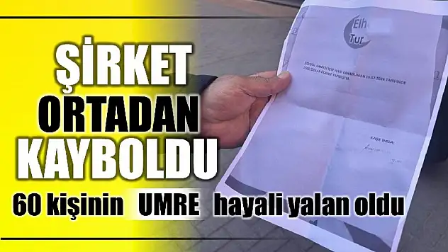 Umre hayalleride paraları da yalan oldu