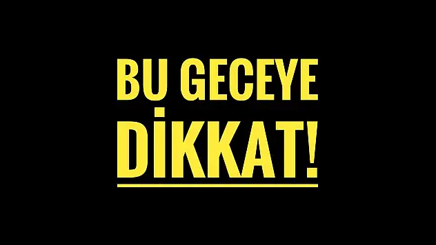 Uyarı yapıldı