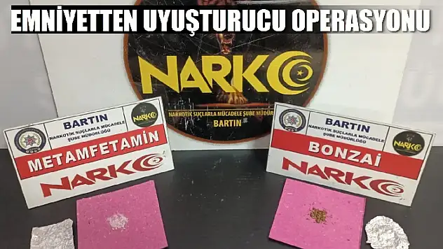 Uyuşturucu maddeler ele geçirildi
