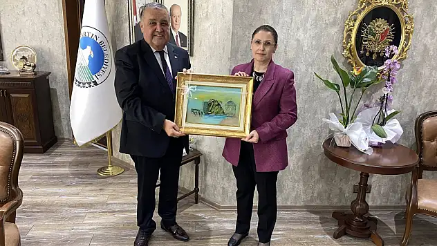 Vali Arslan'dan, Başkan Fırıncıoğlu'ya ziyaret