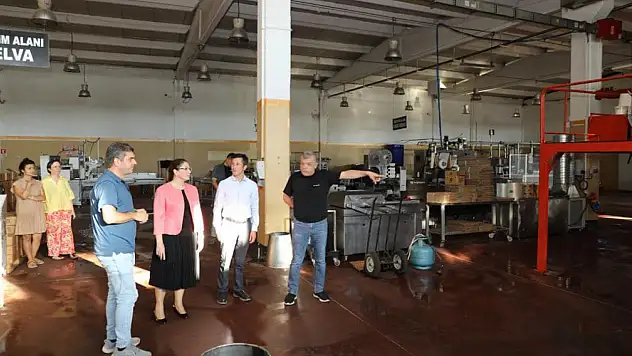 Vali Arslan'dan fabrika ziyaretleri