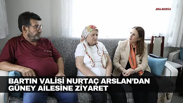 Vali Arslan'dan Güney ailesine ziyaret