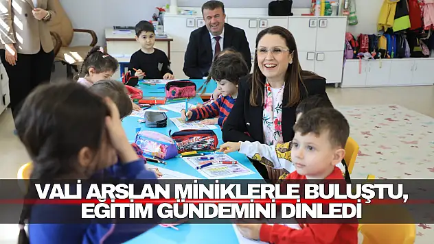 Vali Arslan'dan Okullara Ziyaret