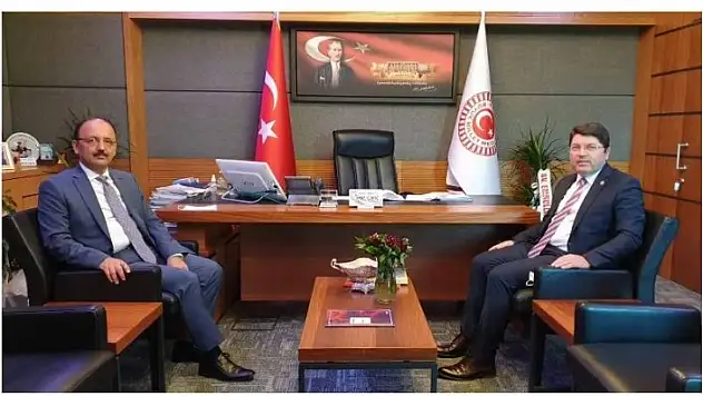 VALİ GÜNER'DEN MİLLETVEKİLİ TUNÇ'A ZİYARET