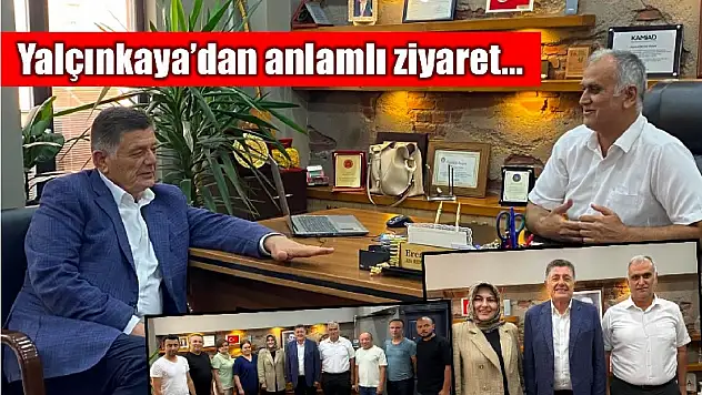 Yalçınkaya'dan Bartın TV'ye 32'nci yıl ziyareti