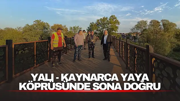 Yalı-Kaynarca Yaya Köprüsünde Sona Doğru