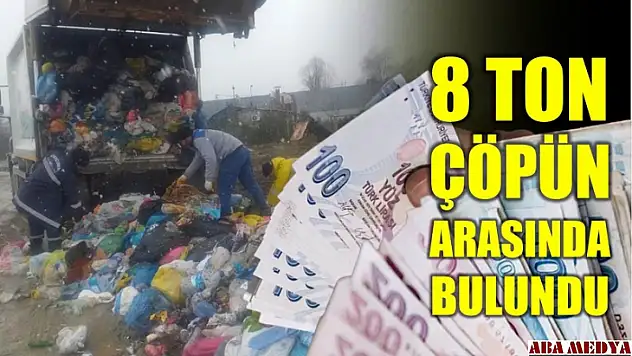 Yanlışlıkla çöpe atılmıştı