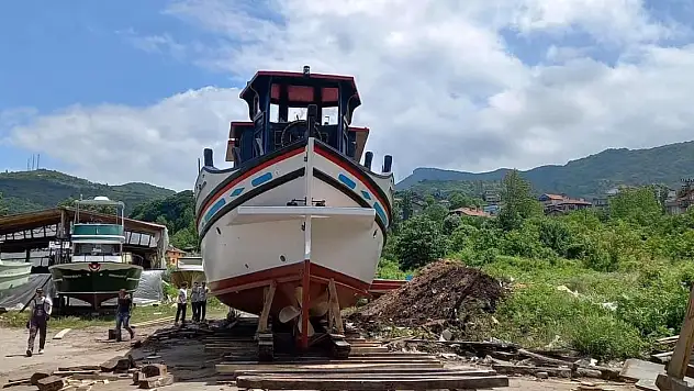 Yarım asır sonra denize indirildi