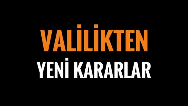 YENİ KORONAVİRÜS KARARLARI