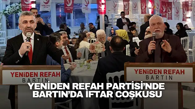 Yeniden Refah Partisi'nde Bartın'da İftar Coşkusu