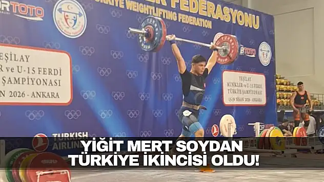 Yiğit Mert Soydan Türkiye İkincisi Oldu!