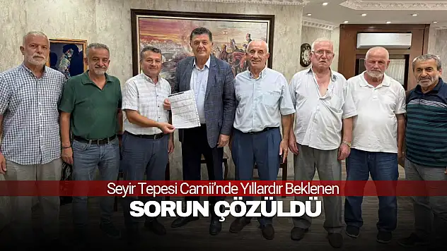 Yıllardır Beklenen Sorun Çözüldü