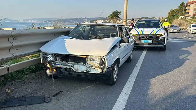 Yola fırlayan köpek kazaya neden oldu: 5 yaralı