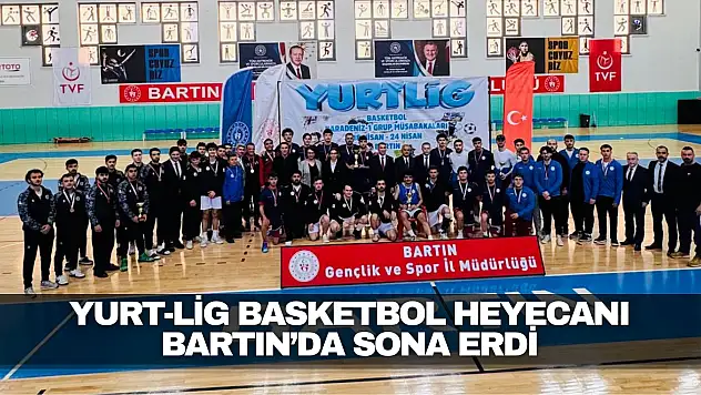 Yurt-Lig Basketbol Heyecanı Bartın'da Sona Erdi
