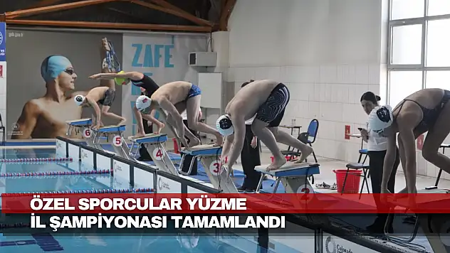 Yüzme İl Şampiyonası Tamamlandı