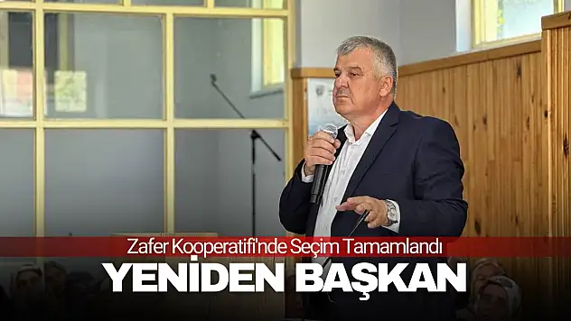 Zafer Kooperatifi'nde Seçim Tamamlandı