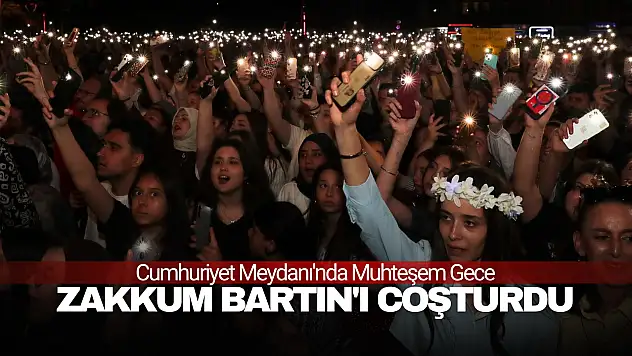 Zakkum Bartın'ı Coşturdu