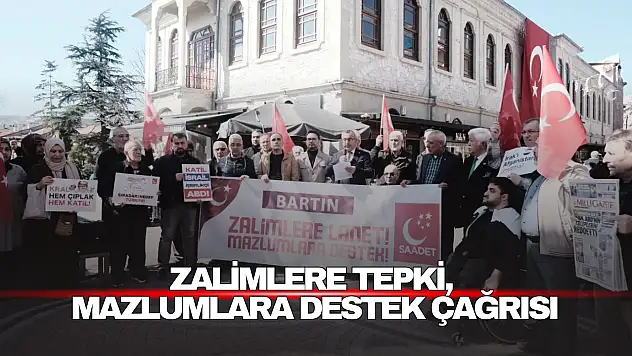 Zalimlere Tepki, Mazlumlara Destek Çağrısı