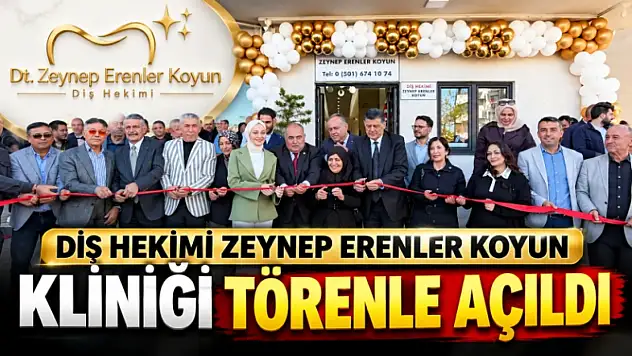 Zeynep Erenler Koyun Diş Kliniği Hizmete Açıldı