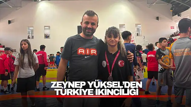 Zeynep Yüksel'den Türkiye İkinciliği