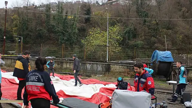 Zonguldak il afet saha tatbikatı hazırlıkları tamamlandı