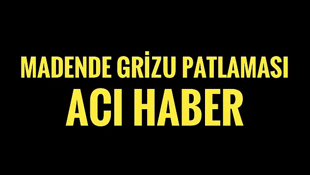 Zonguldak'ta acı olay