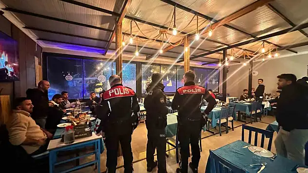 Zonguldak'ta asayiş uygulaması, 92 iş yeri denetlendi